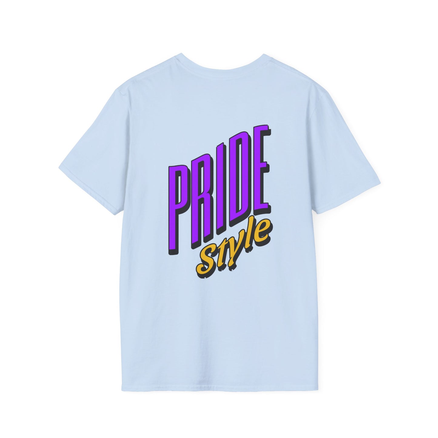 Pride Style Unisex Softstyle T-Shirt, LGBTQ+ Apparel, Gay Pride Shirt, Festival Wear, Affirmation Tee, Inclusive Fashion