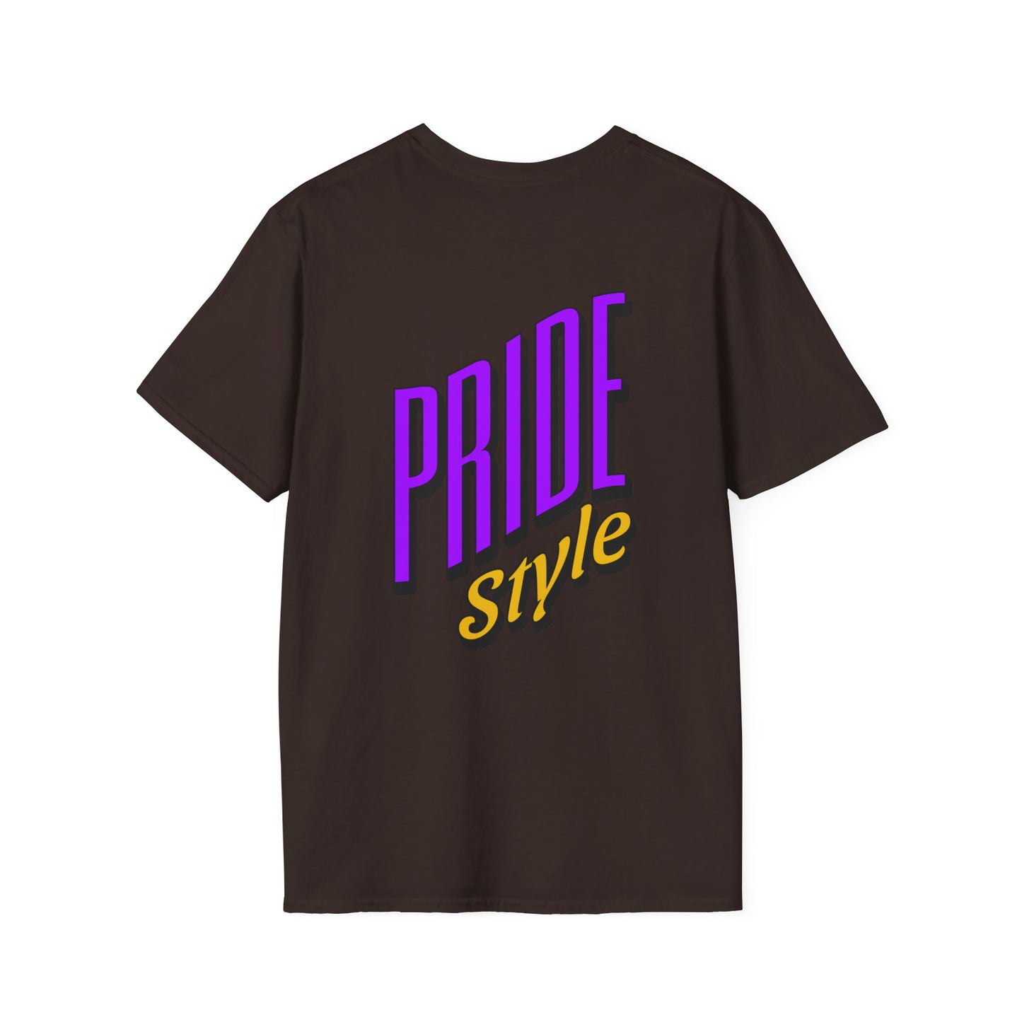 Pride Style Unisex Softstyle T-Shirt, LGBTQ+ Apparel, Gay Pride Shirt, Festival Wear, Affirmation Tee, Inclusive Fashion