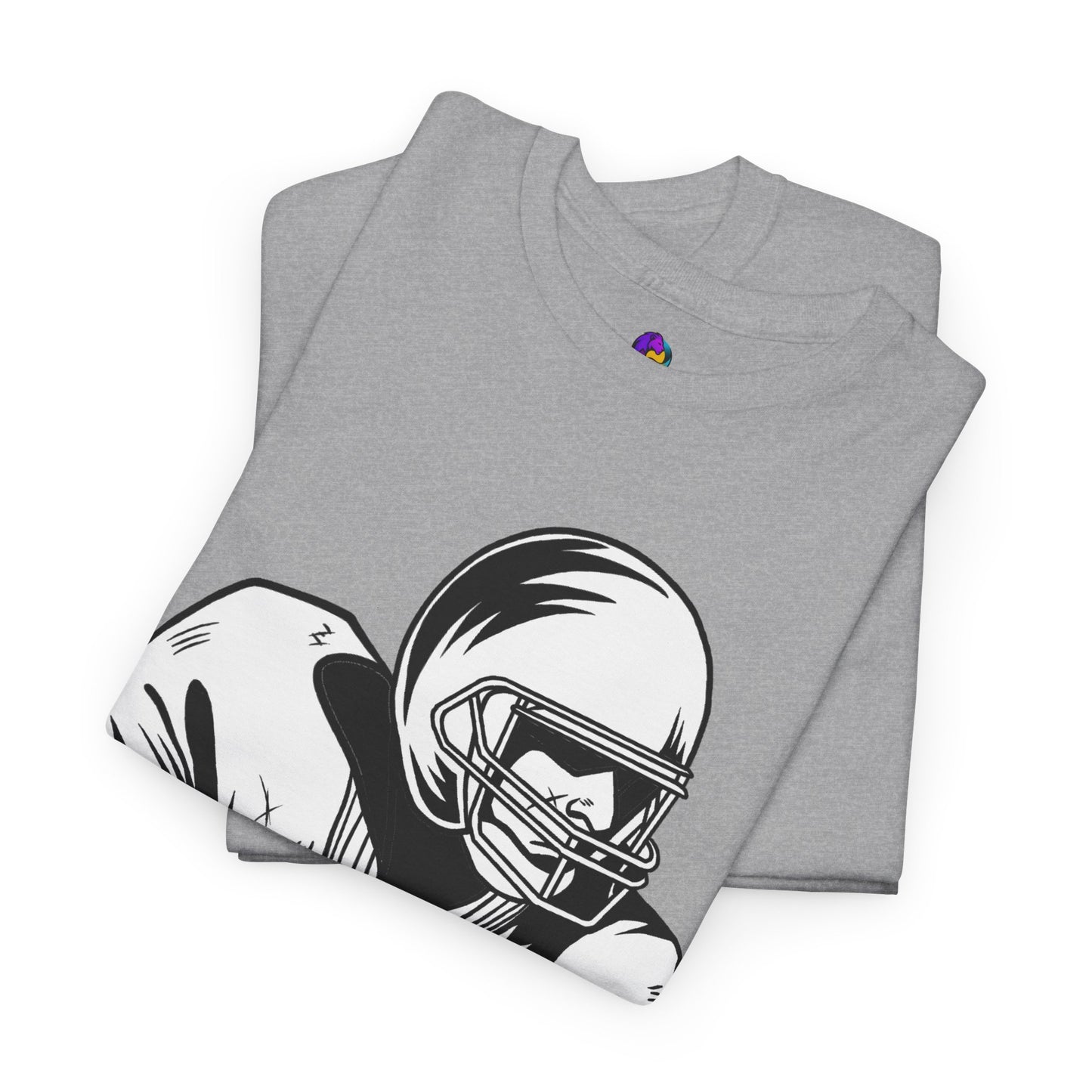 Football Graphic Tee, Casual wear.
