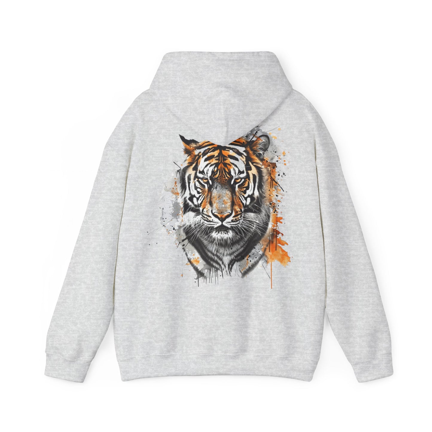 Magnificent Tiger Hooded Sweatshirt for Those Who Love to Be a King, Comfortable Sweater for Everyday Wear, Gift for Birthdays and Nature Lovers.