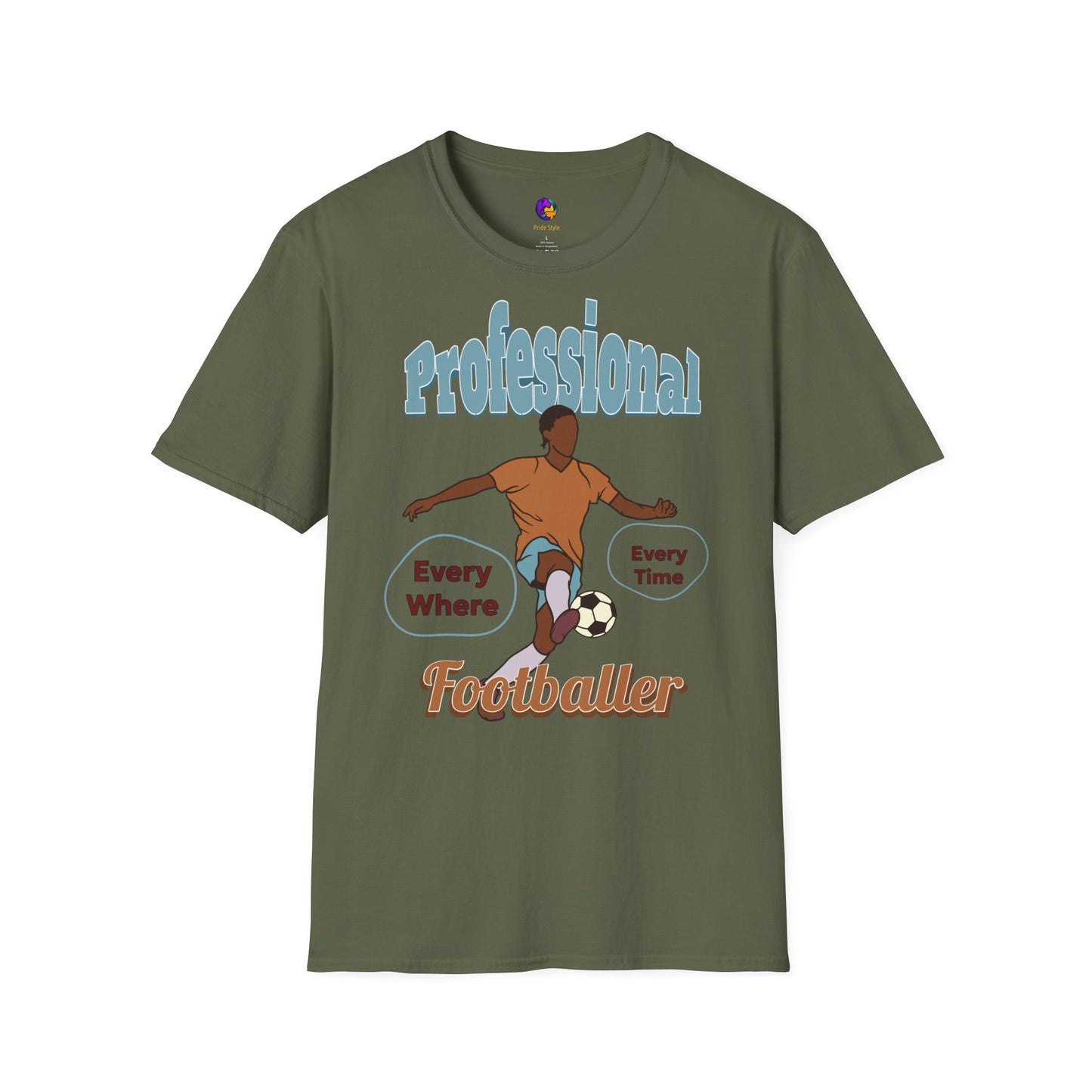 Footballer Unisex T-Shirt - Casual Sports Tee for Football Lovers