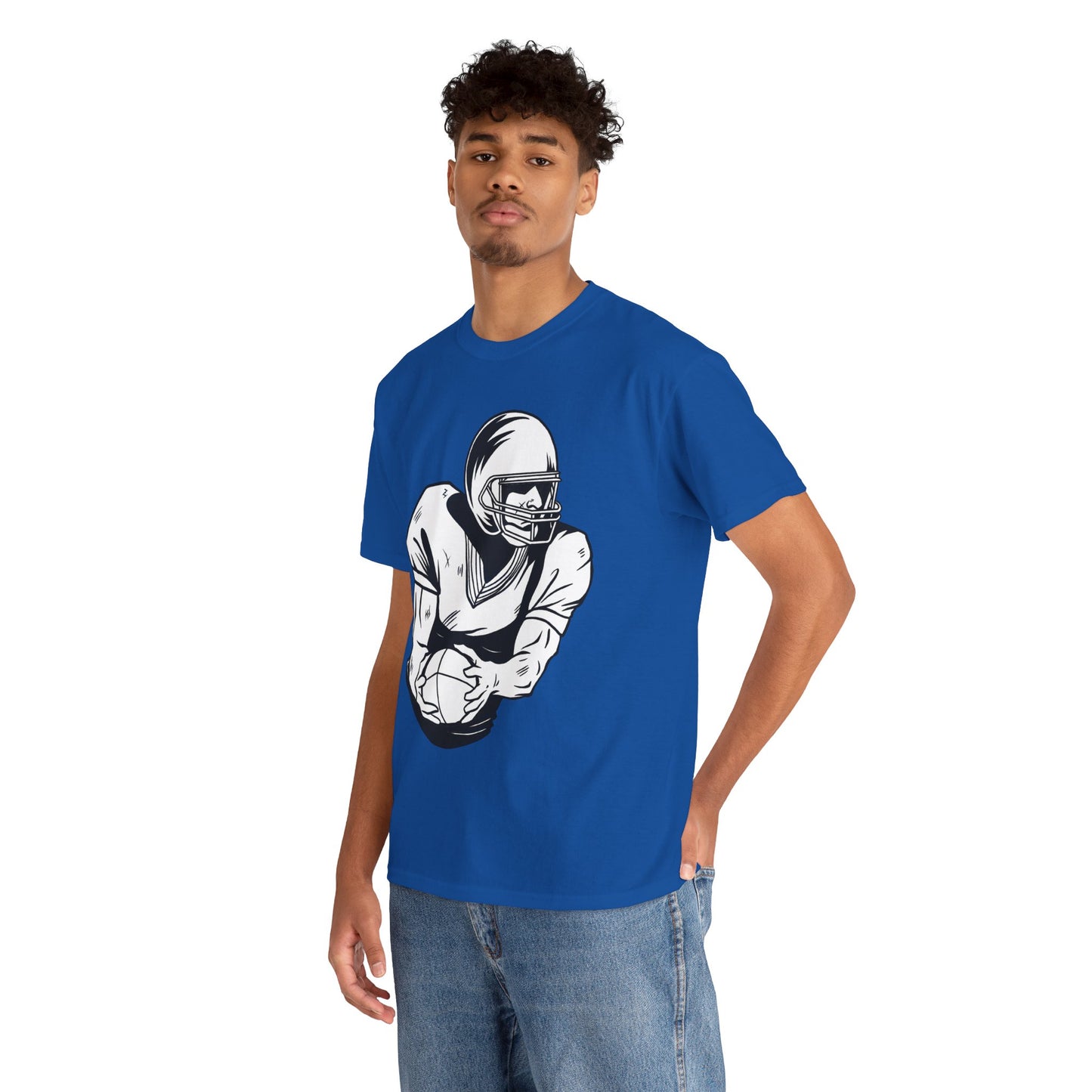 Football Graphic Tee, Casual wear.