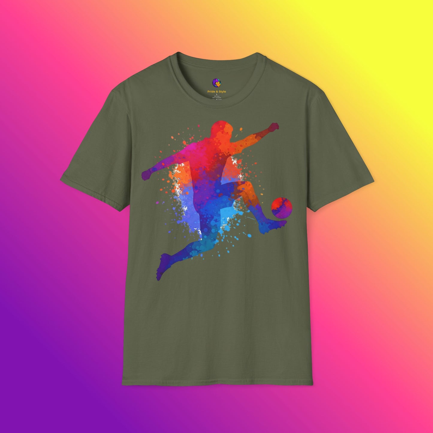 Football Player Art Tee - Unisex T-Shirt