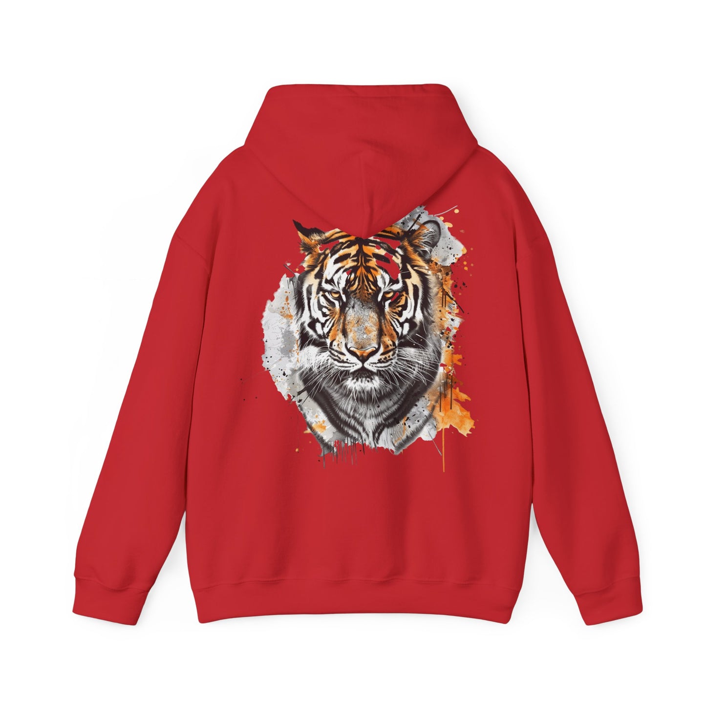 Magnificent Tiger Hooded Sweatshirt for Those Who Love to Be a King, Comfortable Sweater for Everyday Wear, Gift for Birthdays and Nature Lovers.