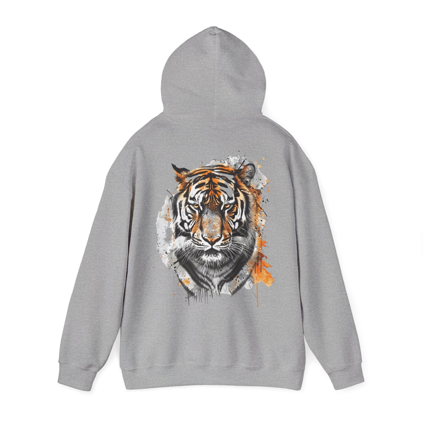Magnificent Tiger Hooded Sweatshirt for Those Who Love to Be a King, Comfortable Sweater for Everyday Wear, Gift for Birthdays and Nature Lovers.
