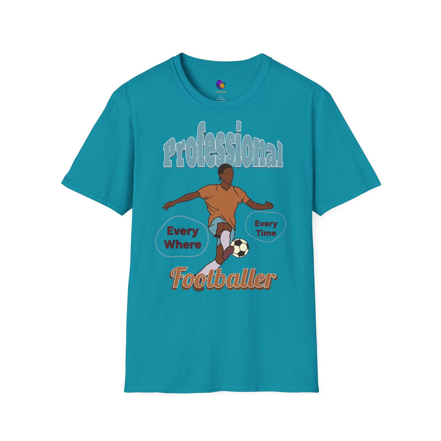 Footballer Unisex T-Shirt - Casual Sports Tee for Football Lovers