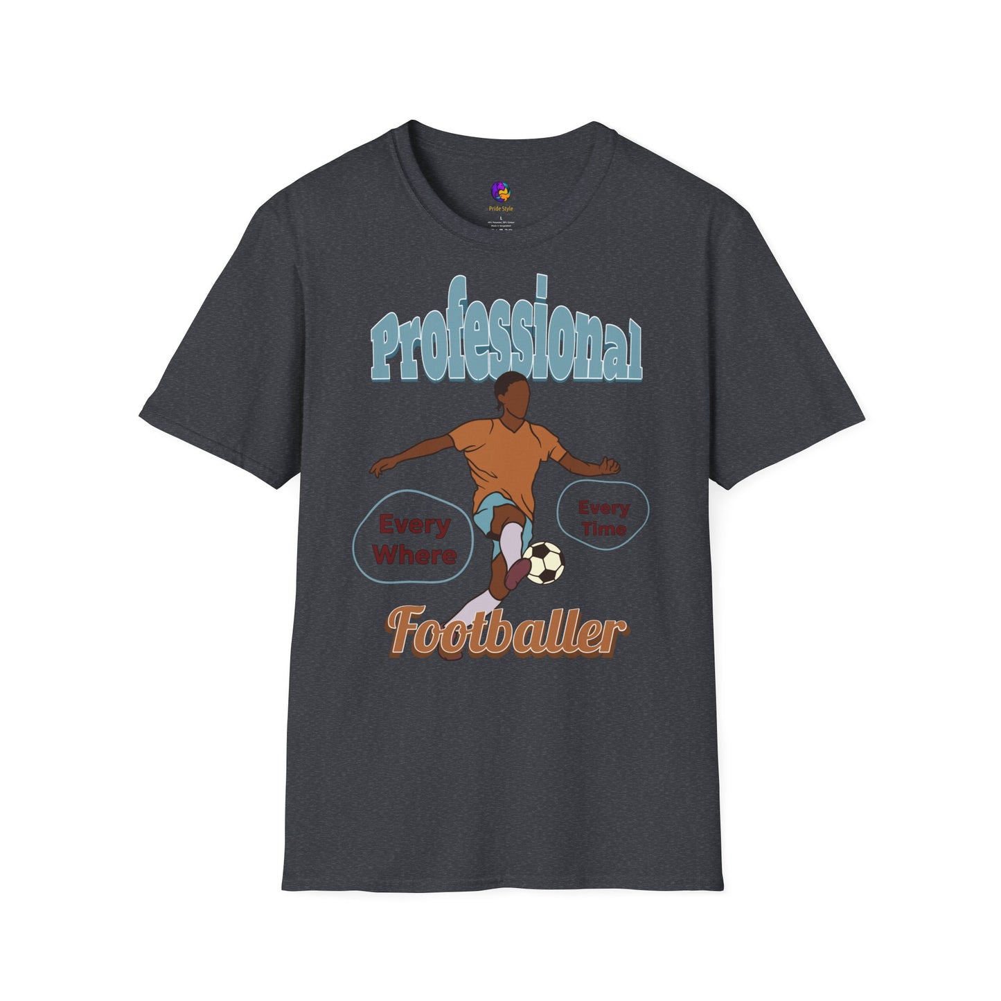 Footballer Unisex T-Shirt - Casual Sports Tee for Football Lovers