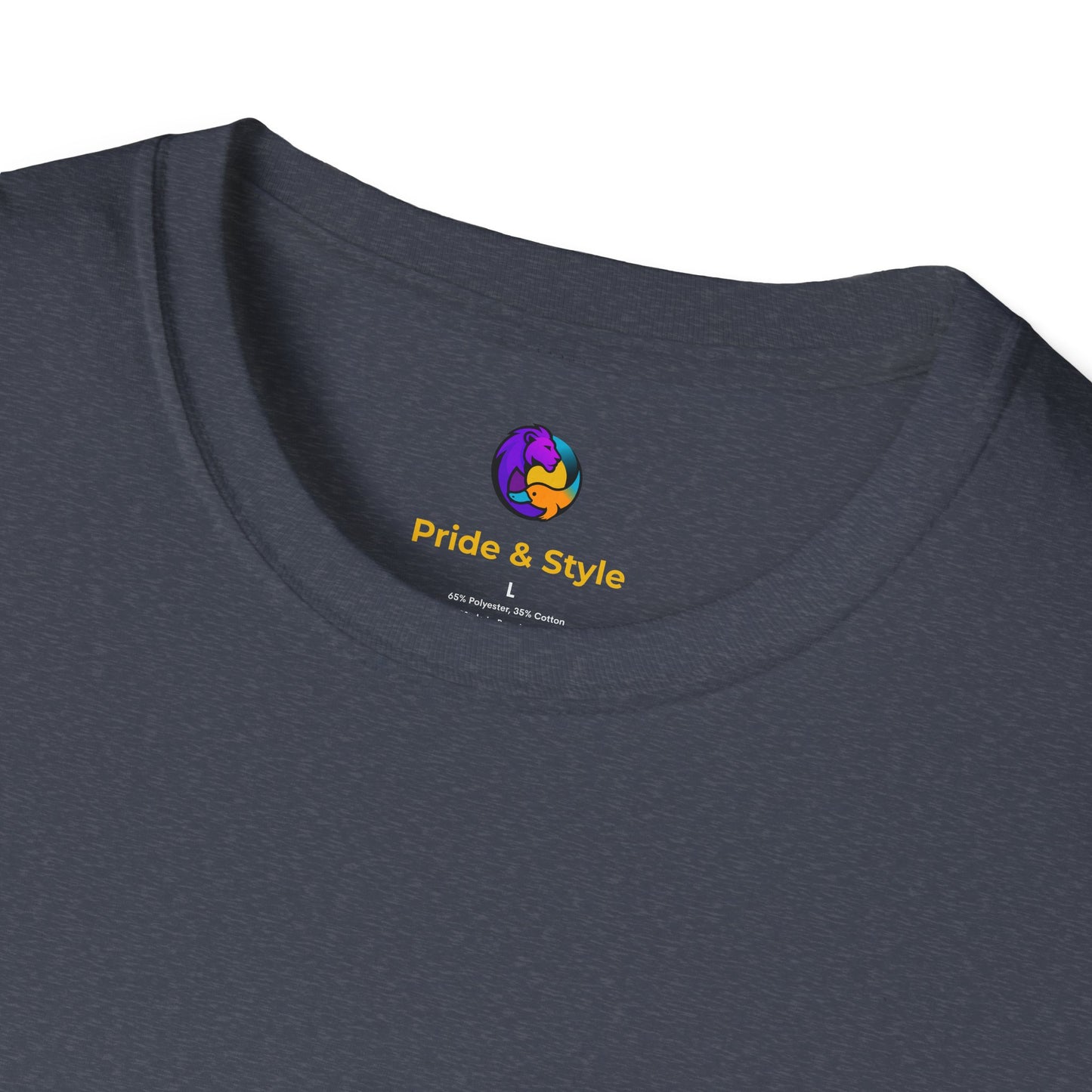 Pride Style Unisex Softstyle T-Shirt, LGBTQ+ Apparel, Gay Pride Shirt, Festival Wear, Affirmation Tee, Inclusive Fashion