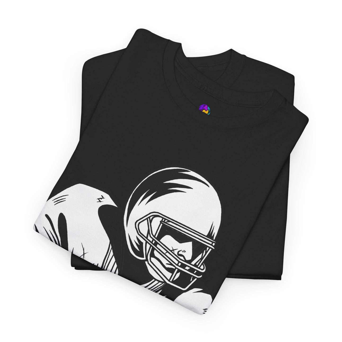 Football Graphic Tee, Casual wear.