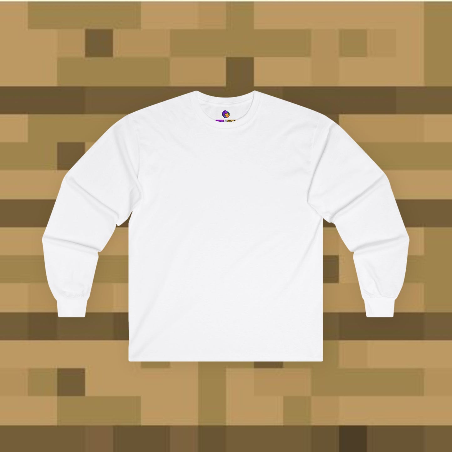 Minecraft Creeper Long Sleeve Tee for Gamers, Unisex Game Shirt, Perfect for Birthdays, Cozy Casual Wear, Minecraft Gifts, Gamer Apparel