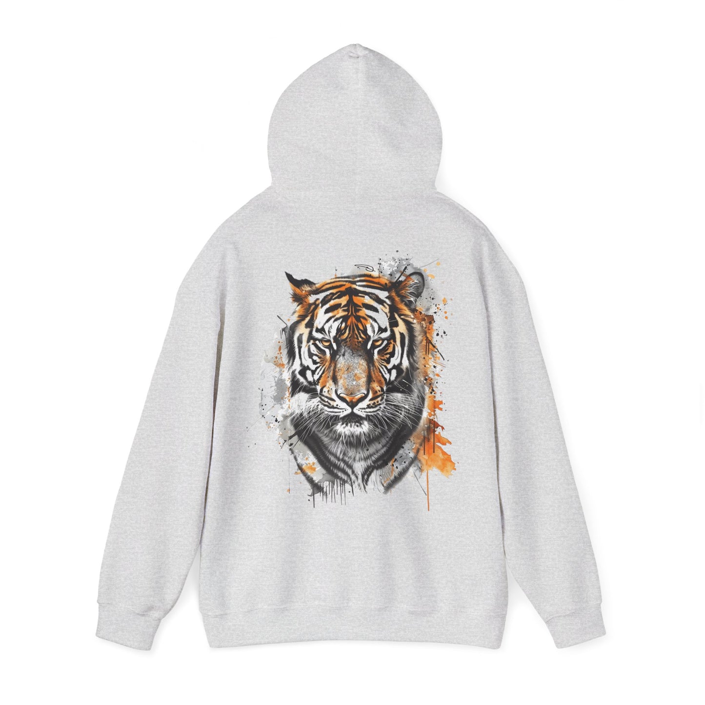 Magnificent Tiger Hooded Sweatshirt for Those Who Love to Be a King, Comfortable Sweater for Everyday Wear, Gift for Birthdays and Nature Lovers.