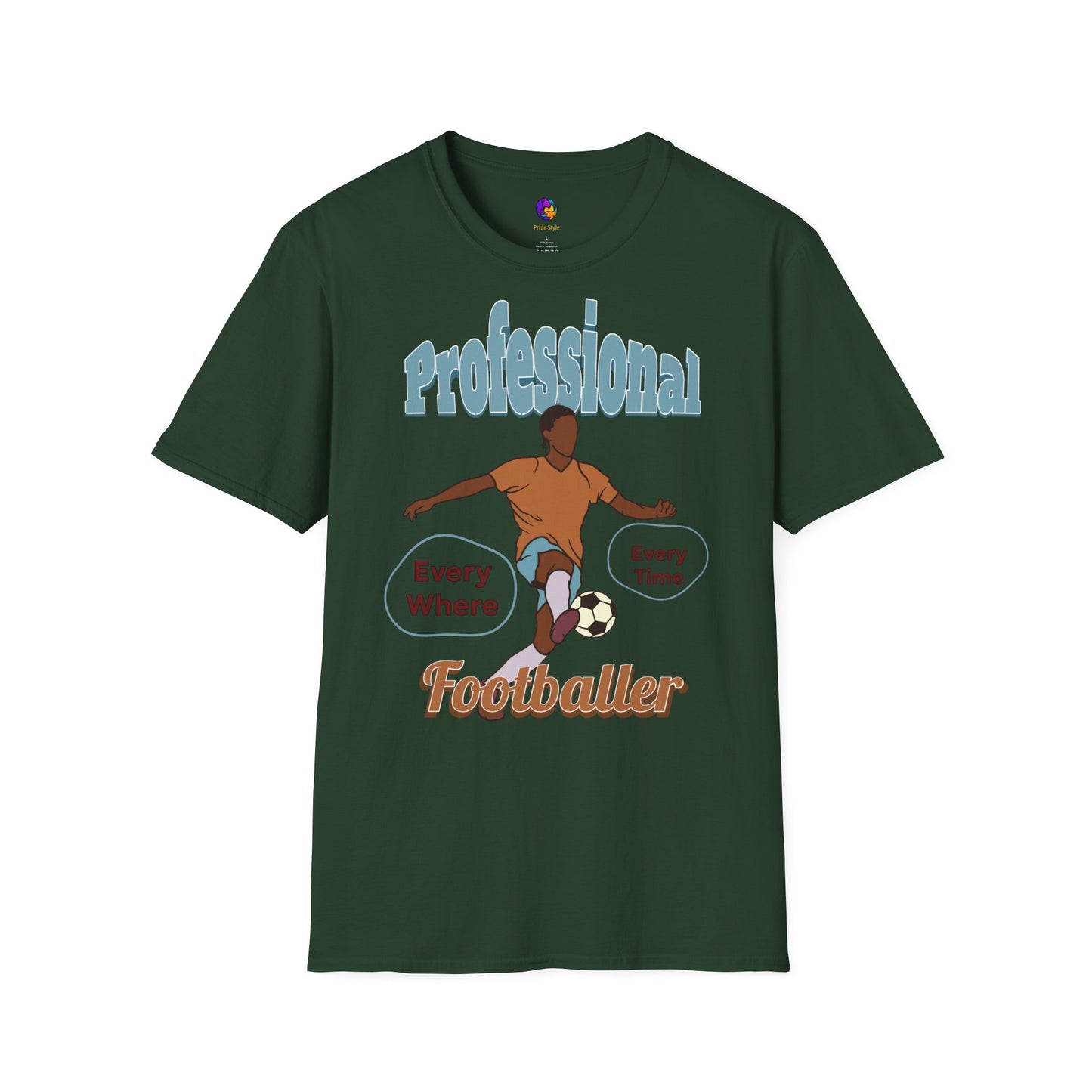 Footballer Unisex T-Shirt - Casual Sports Tee for Football Lovers