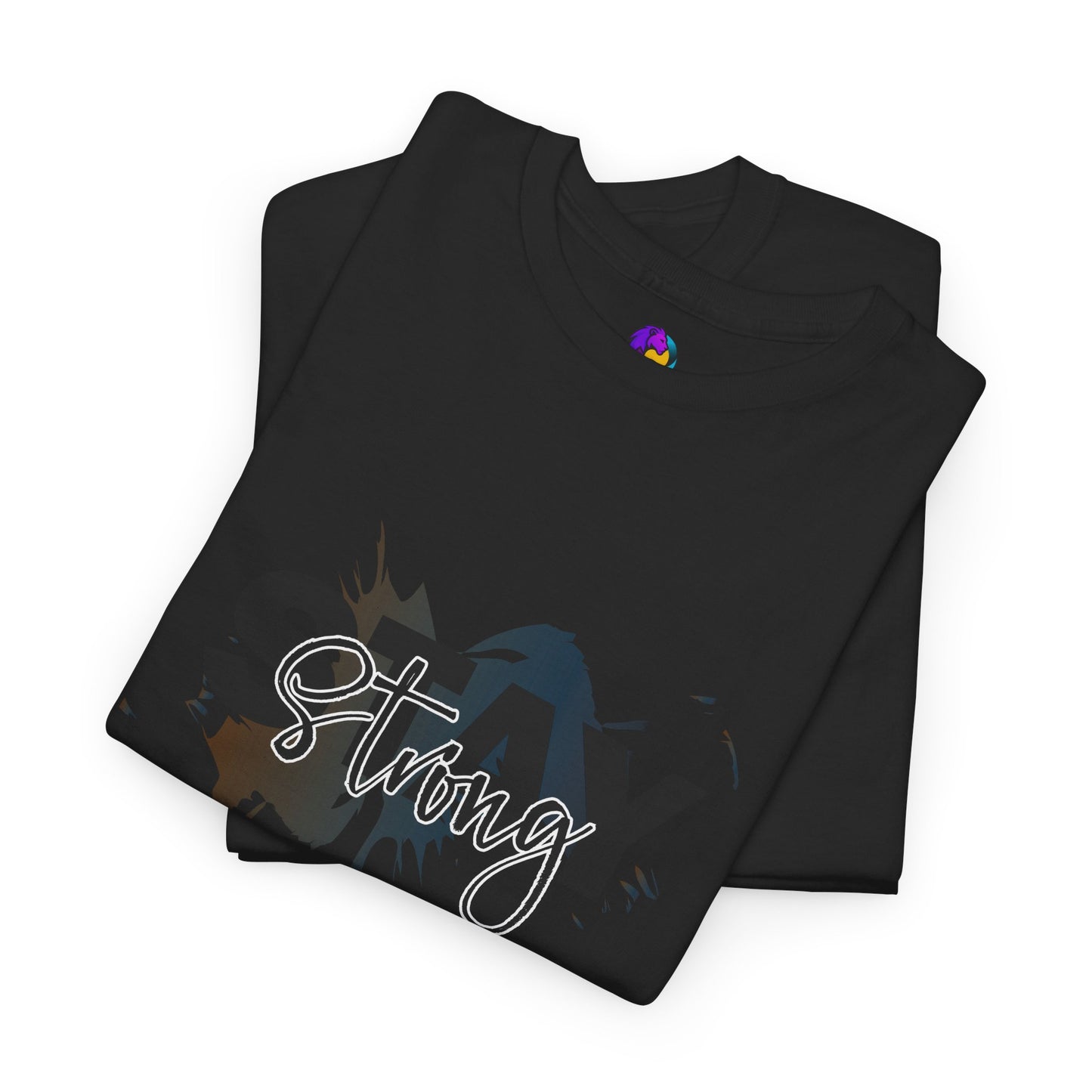 Stay Strong Unisex Heavy Cotton Tee, Inspirational T-Shirt, Motivational Apparel, Casual Wear, Gifts for Him/Her, Everyday Comfort