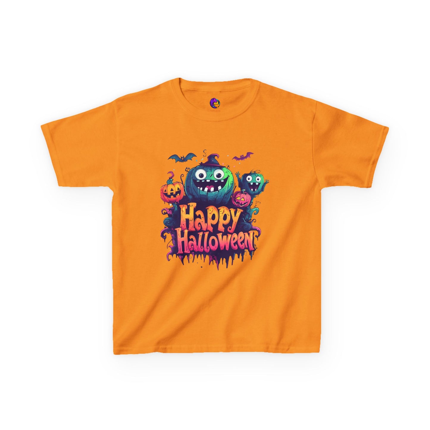 Halloween Kids Tee, Spooky T-Shirt for Children, Perfect for Halloween Parties, Trick or Treating, Gifting to Kids