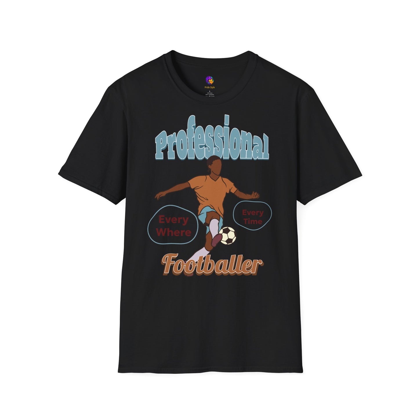 Footballer Unisex T-Shirt - Casual Sports Tee for Football Lovers