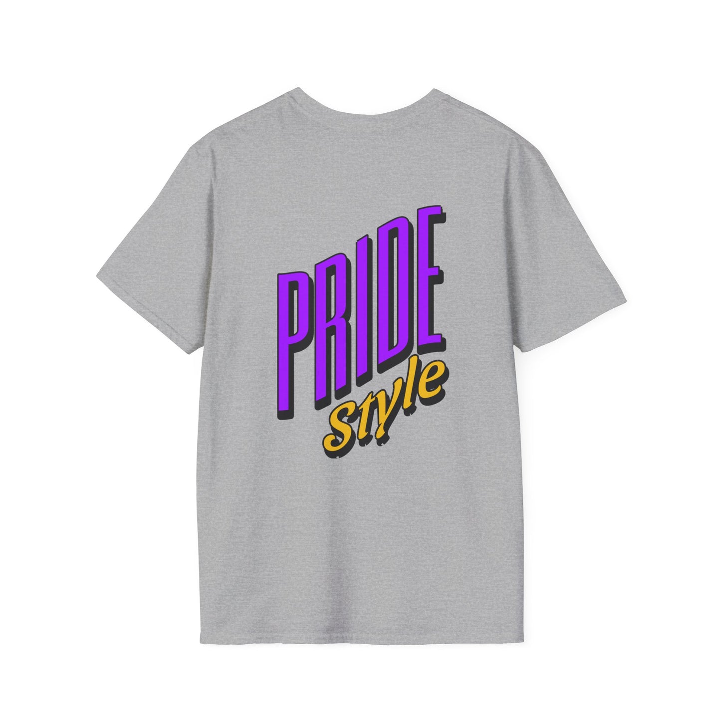 Pride Style Unisex Softstyle T-Shirt, LGBTQ+ Apparel, Gay Pride Shirt, Festival Wear, Affirmation Tee, Inclusive Fashion