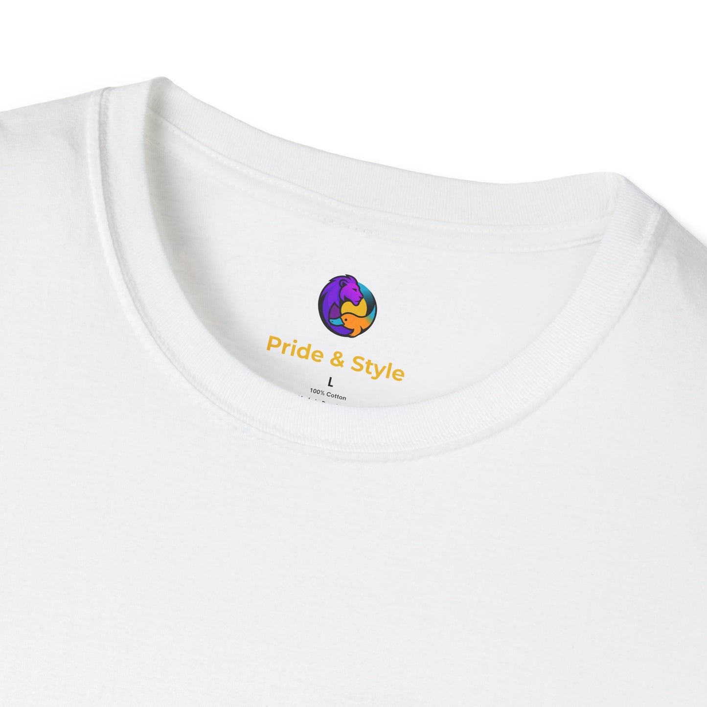 Pride Style Unisex Softstyle T-Shirt, LGBTQ+ Apparel, Gay Pride Shirt, Festival Wear, Affirmation Tee, Inclusive Fashion