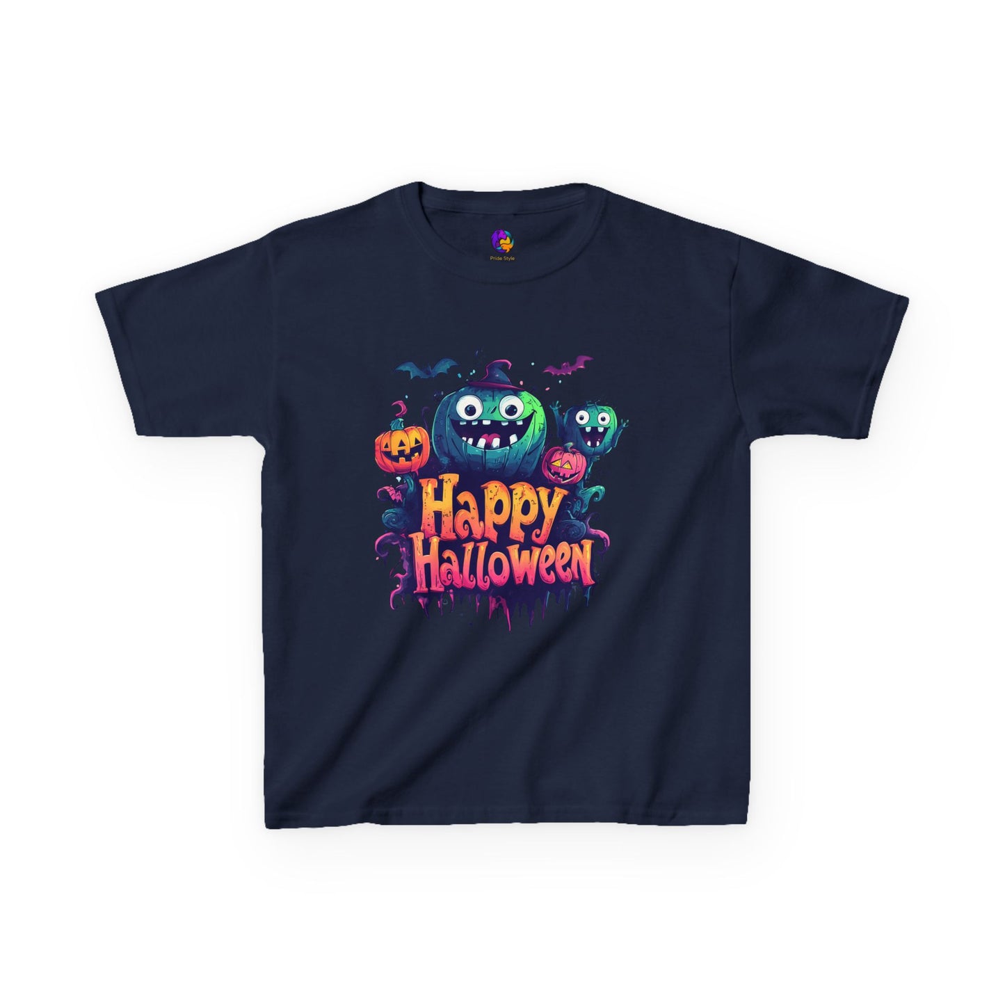 Halloween Kids Tee, Spooky T-Shirt for Children, Perfect for Halloween Parties, Trick or Treating, Gifting to Kids