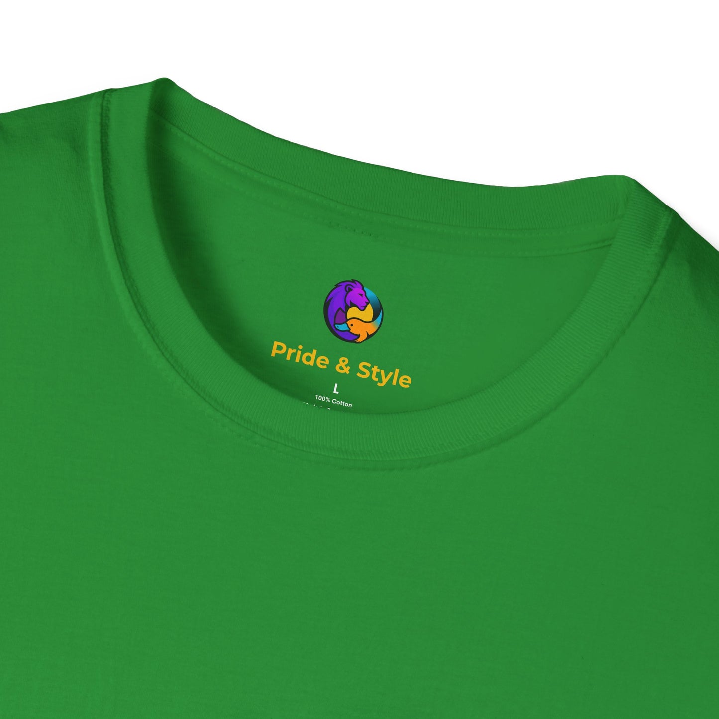 Pride Style Unisex Softstyle T-Shirt, LGBTQ+ Apparel, Gay Pride Shirt, Festival Wear, Affirmation Tee, Inclusive Fashion