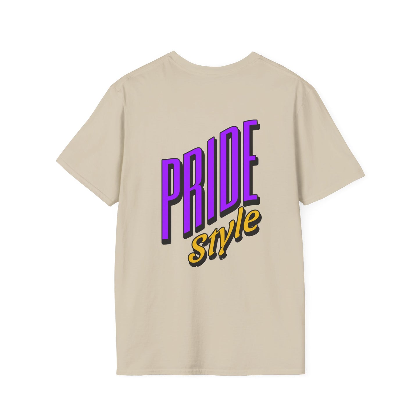 Pride Style Unisex Softstyle T-Shirt, LGBTQ+ Apparel, Gay Pride Shirt, Festival Wear, Affirmation Tee, Inclusive Fashion