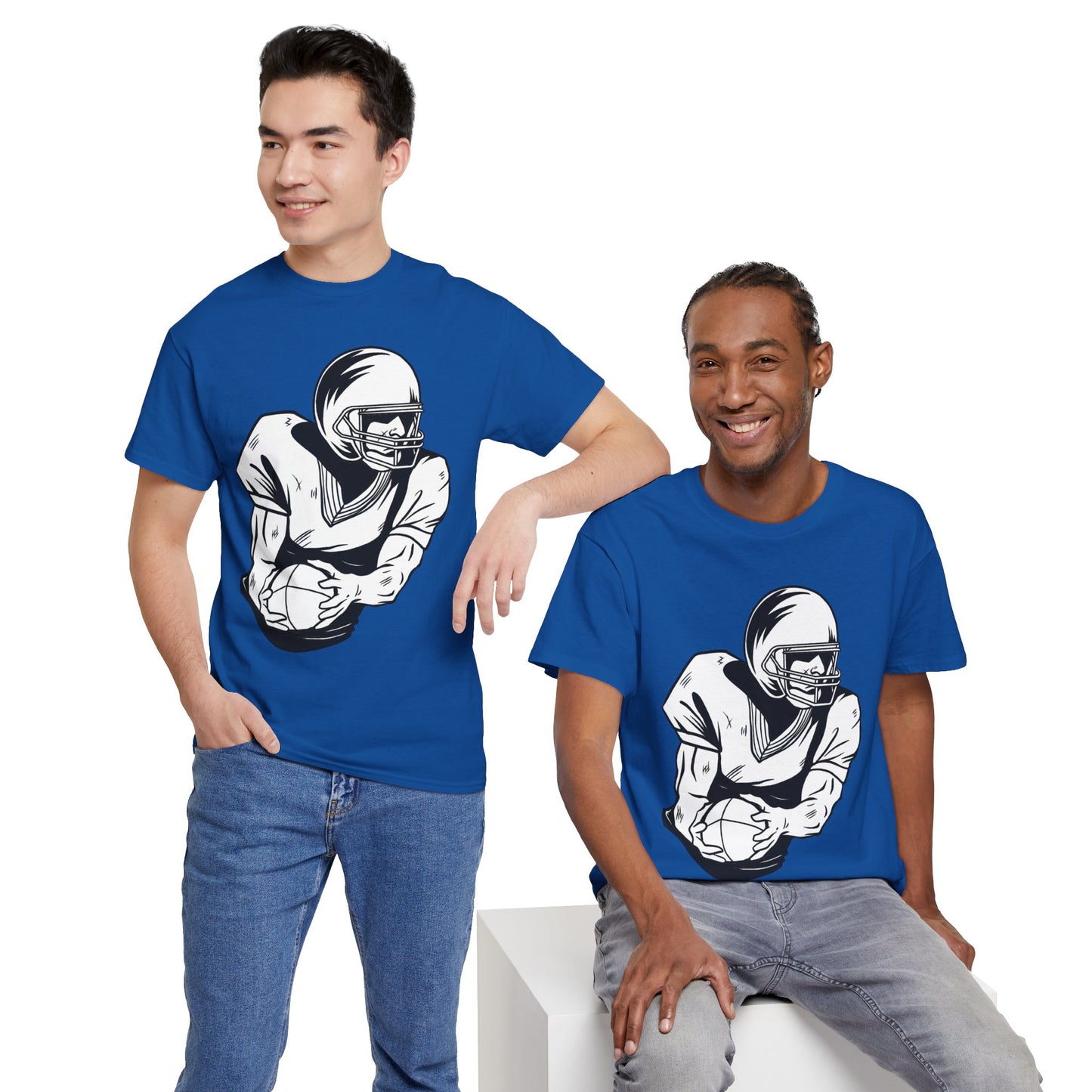 Football Graphic Tee, Casual wear.