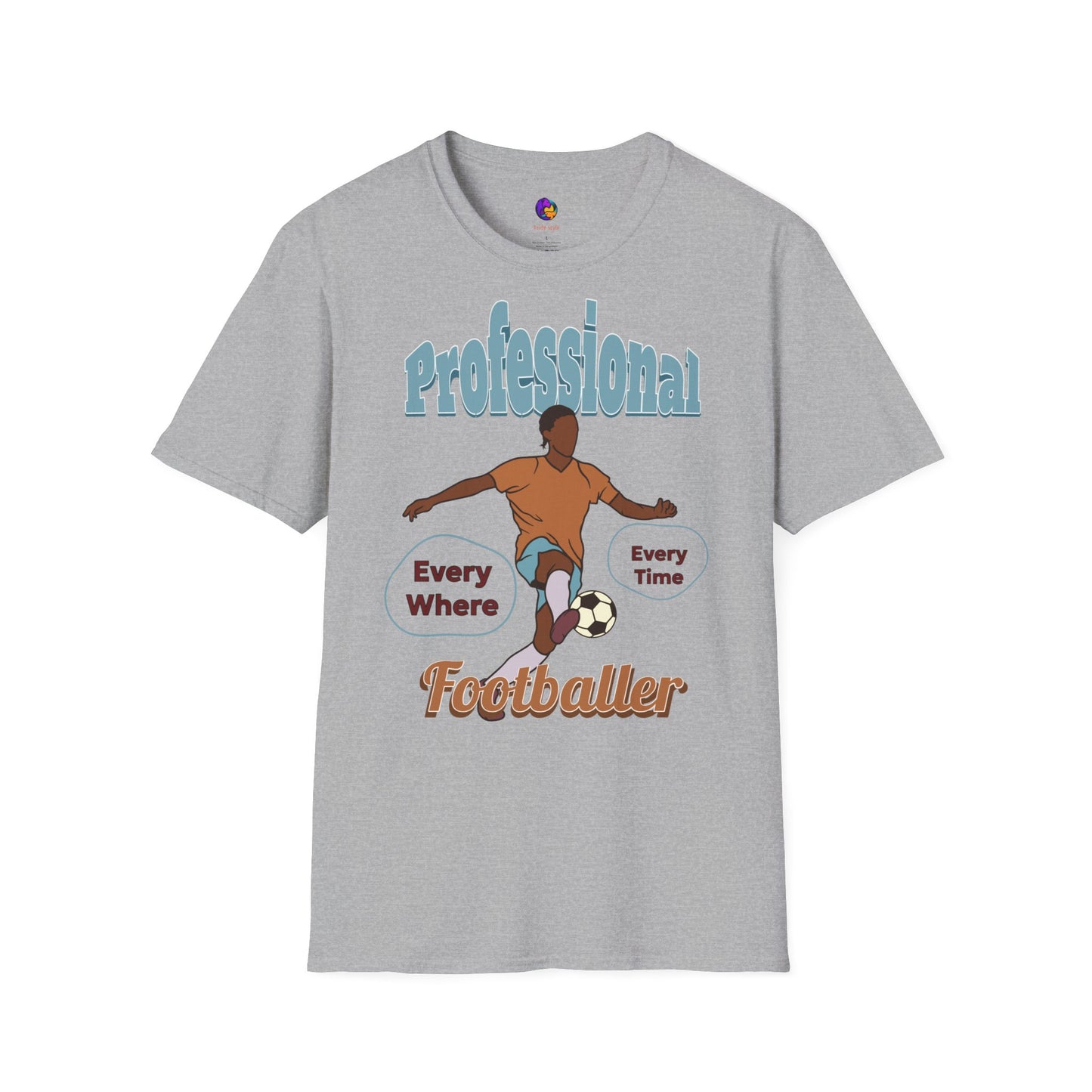 Footballer Unisex T-Shirt - Casual Sports Tee for Football Lovers