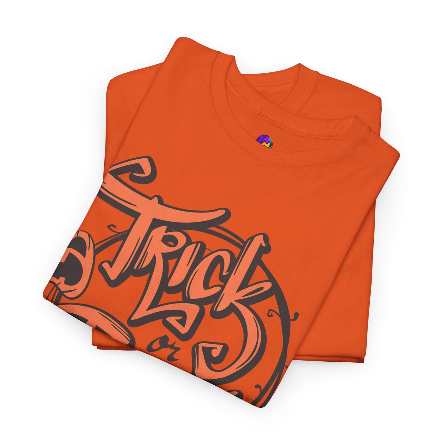 Halloween Trick or Treat Unisex Tee, Spooky Cotton Shirt, Fall Fashion, Halloween Costume Tee, Autumn Celebration Wear, Kids and Adults