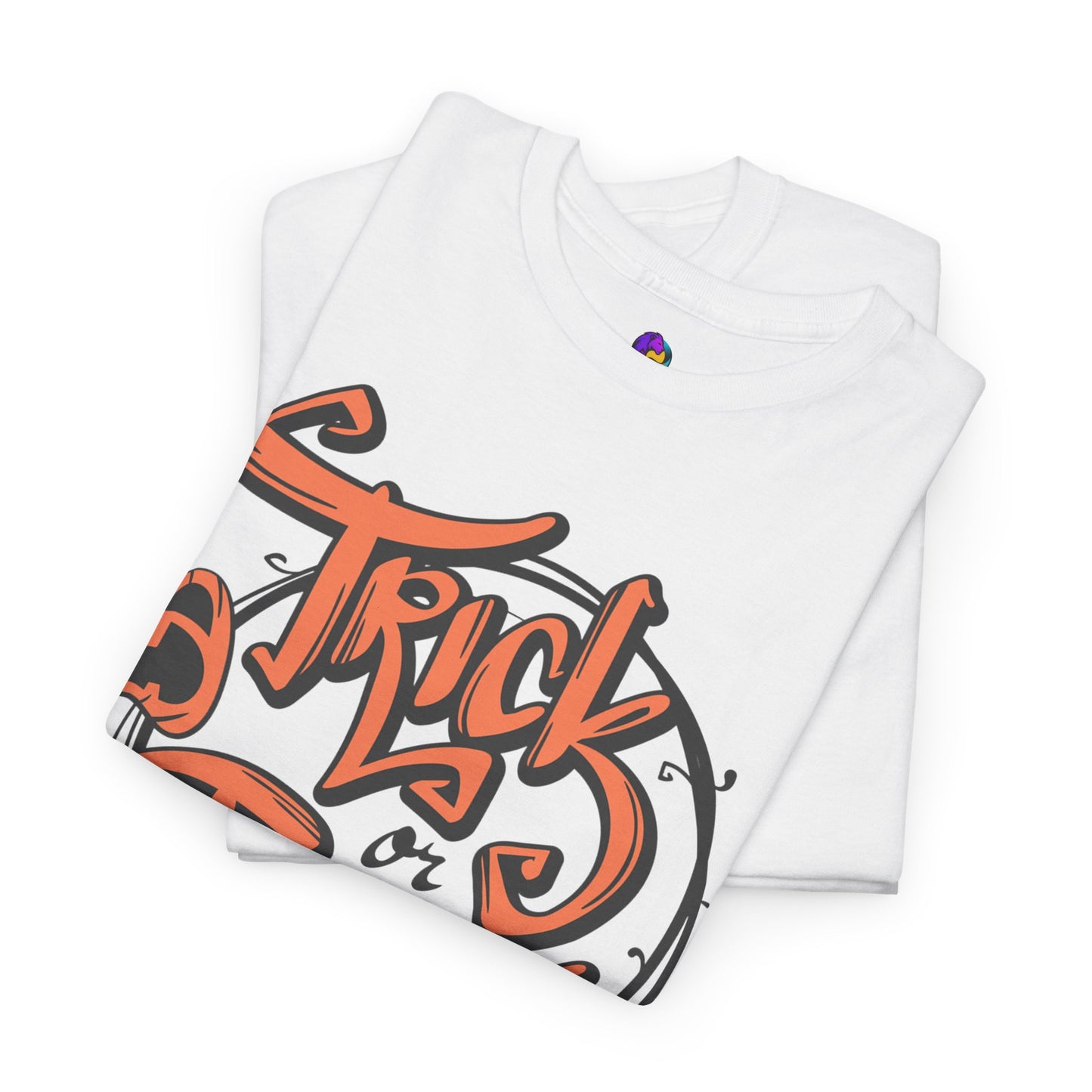 Halloween Trick or Treat Unisex Tee, Spooky Cotton Shirt, Fall Fashion, Halloween Costume Tee, Autumn Celebration Wear, Kids and Adults