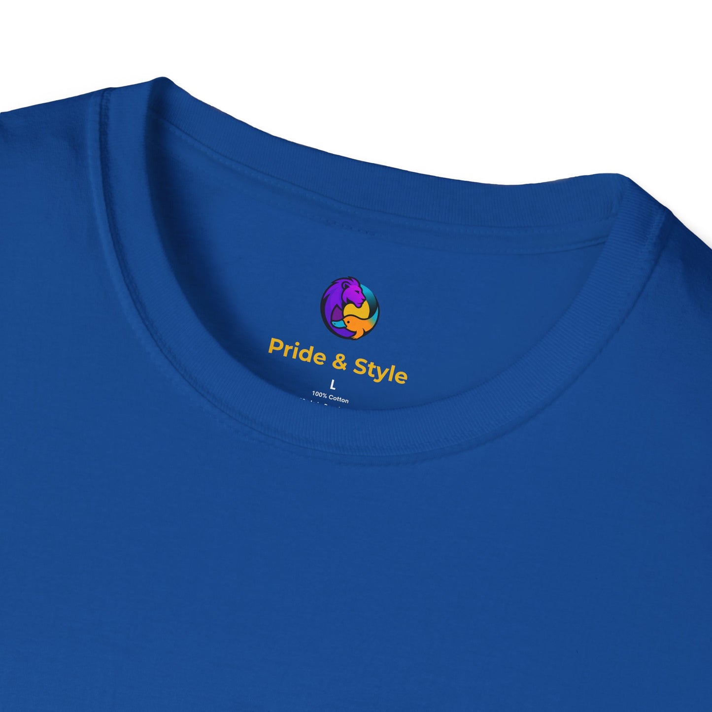 Pride Style Unisex Softstyle T-Shirt, LGBTQ+ Apparel, Gay Pride Shirt, Festival Wear, Affirmation Tee, Inclusive Fashion