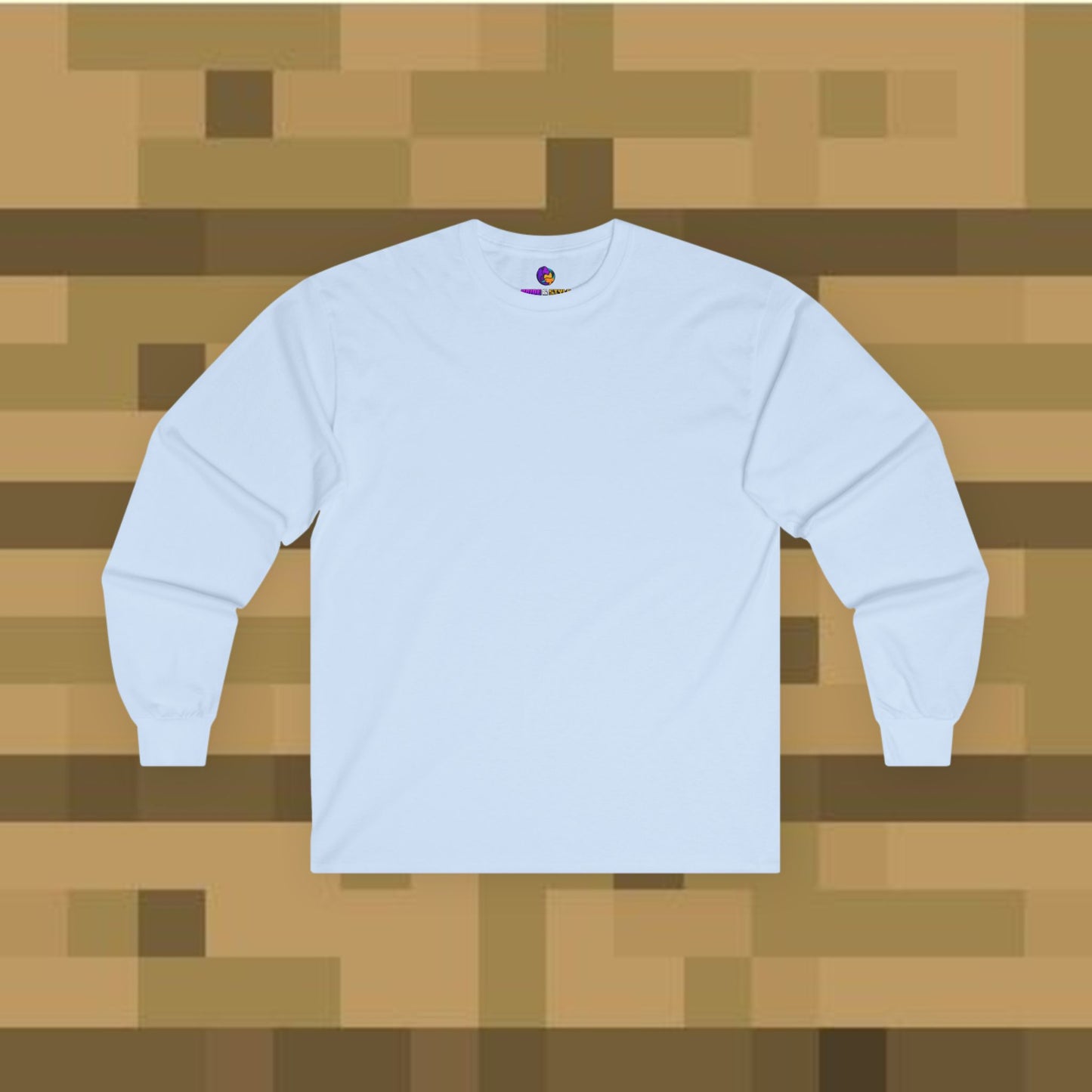 Minecraft Creeper Long Sleeve Tee for Gamers, Unisex Game Shirt, Perfect for Birthdays, Cozy Casual Wear, Minecraft Gifts, Gamer Apparel