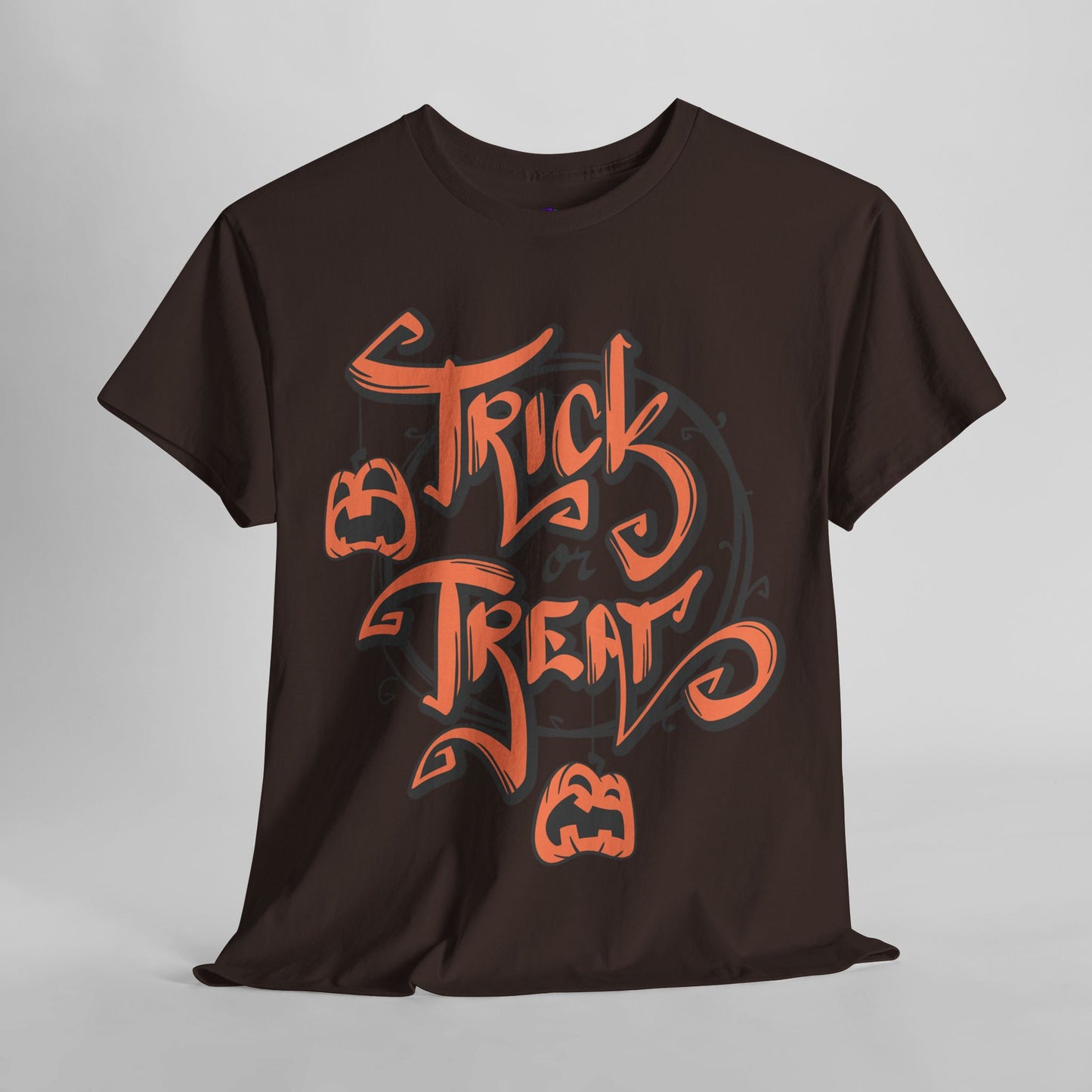Halloween Trick or Treat Unisex Tee, Spooky Cotton Shirt, Fall Fashion, Halloween Costume Tee, Autumn Celebration Wear, Kids and Adults