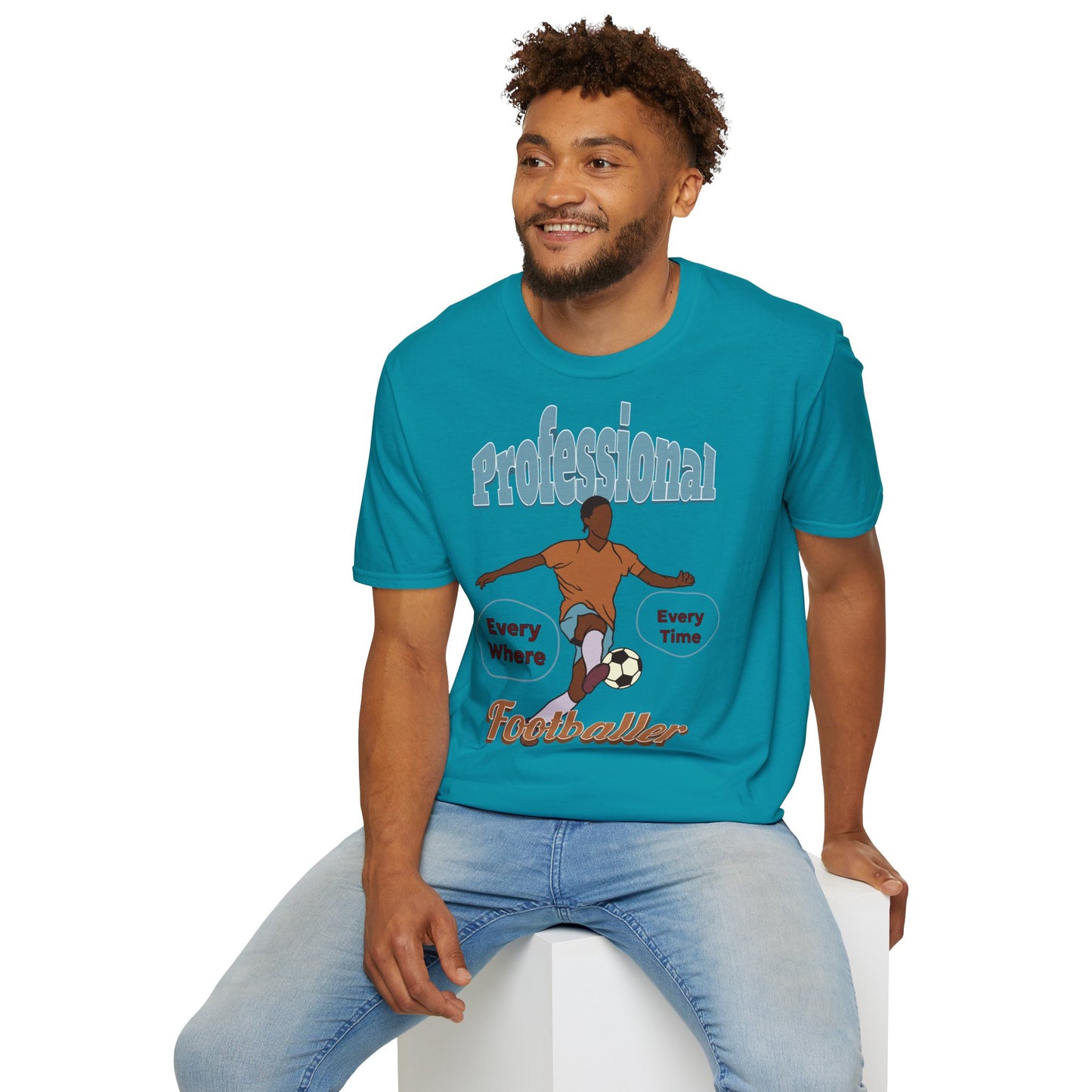 Footballer Unisex T-Shirt - Casual Sports Tee for Football Lovers