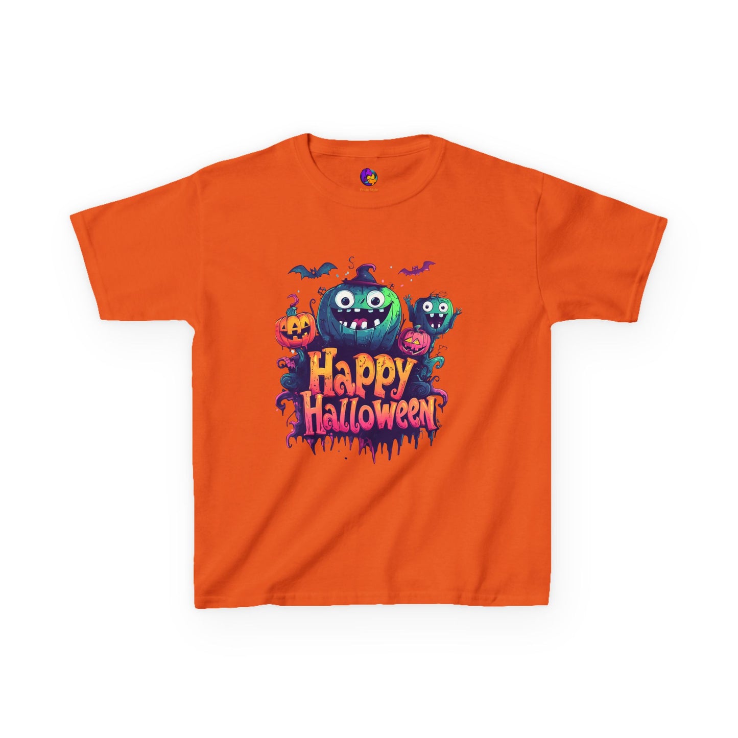 Halloween Kids Tee, Spooky T-Shirt for Children, Perfect for Halloween Parties, Trick or Treating, Gifting to Kids