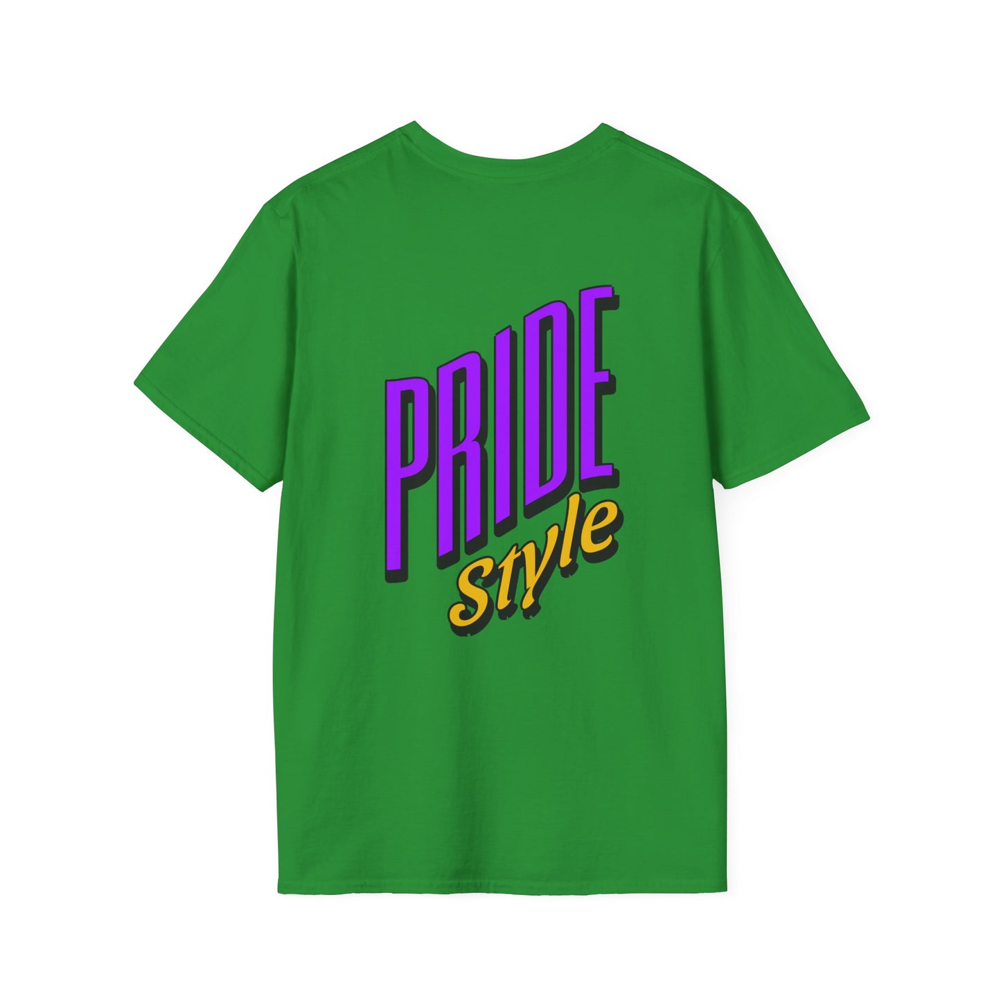 Pride Style Unisex Softstyle T-Shirt, LGBTQ+ Apparel, Gay Pride Shirt, Festival Wear, Affirmation Tee, Inclusive Fashion