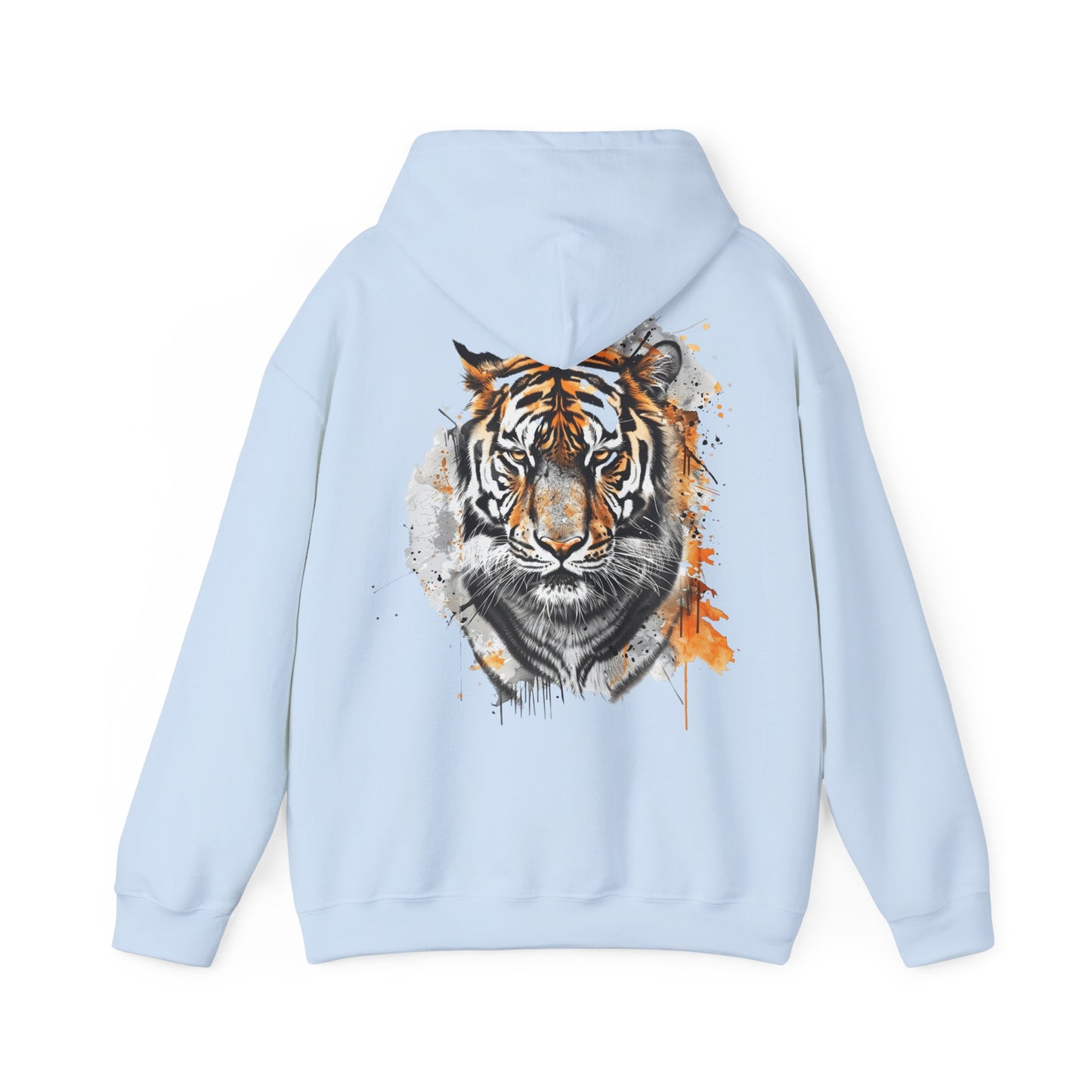 Magnificent Tiger Hooded Sweatshirt for Those Who Love to Be a King, Comfortable Sweater for Everyday Wear, Gift for Birthdays and Nature Lovers.
