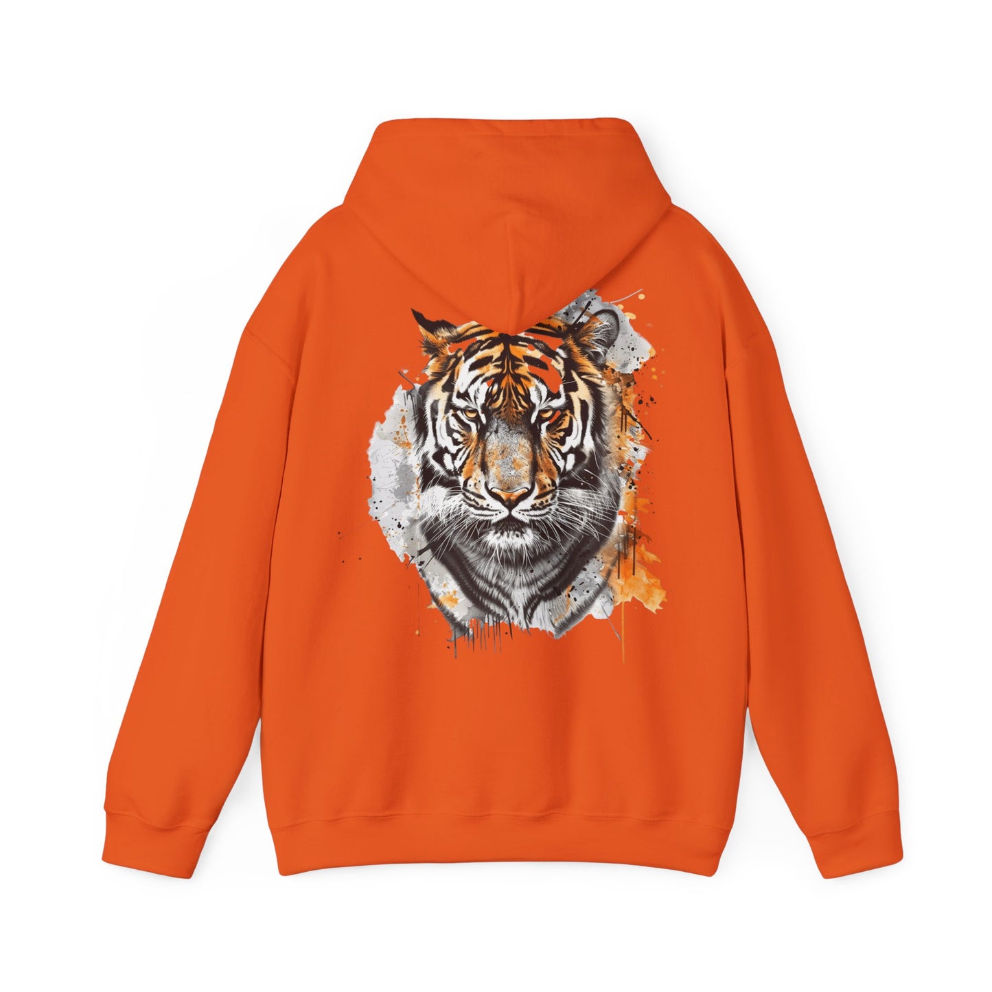 Magnificent Tiger Hooded Sweatshirt for Those Who Love to Be a King, Comfortable Sweater for Everyday Wear, Gift for Birthdays and Nature Lovers.