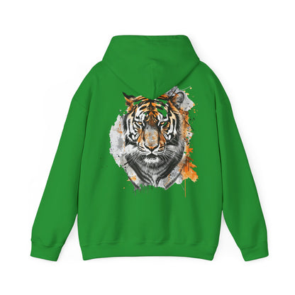 Magnificent Tiger Hooded Sweatshirt for Those Who Love to Be a King, Comfortable Sweater for Everyday Wear, Gift for Birthdays and Nature Lovers.