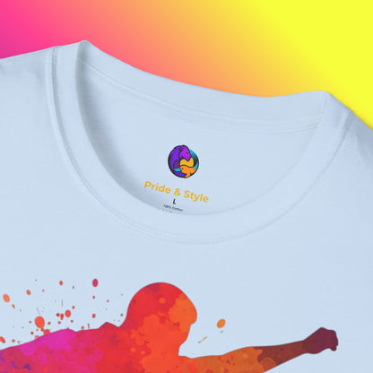 Football Player Art Tee - Unisex T-Shirt