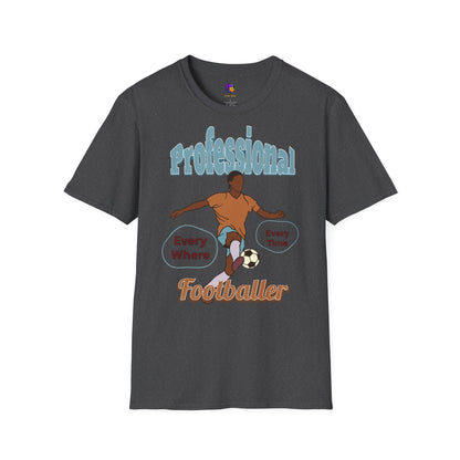 Footballer Unisex T-Shirt - Casual Sports Tee for Football Lovers