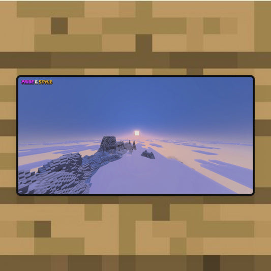 Minecraft-Themed Desk Mat - Gaming Accessory for Home Office, Computer Pad, Gamer Decor, Eco-Friendly Mouse Mat, Gift for Gamers