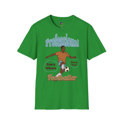 Footballer Unisex T-Shirt - Casual Sports Tee for Football Lovers
