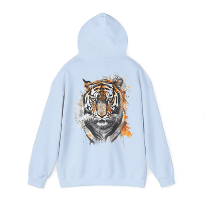Magnificent Tiger Hooded Sweatshirt for Those Who Love to Be a King, Comfortable Sweater for Everyday Wear, Gift for Birthdays and Nature Lovers.