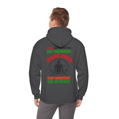 Motivational Hooded Sweatshirt for Fitness Enthusiasts, Unisex Heavy Blend Hoodie with Inspirational Quote, Gym Apparel, Workout [...]