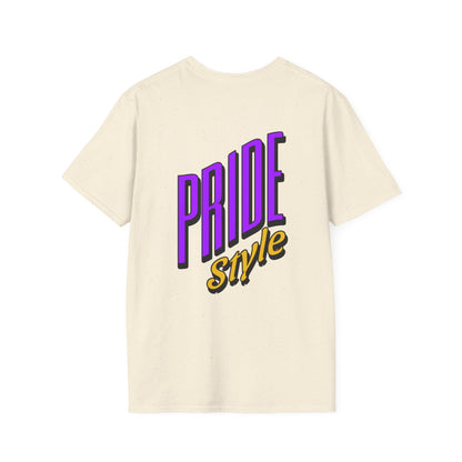 Pride Style Unisex Softstyle T-Shirt, LGBTQ+ Apparel, Gay Pride Shirt, Festival Wear, Affirmation Tee, Inclusive Fashion