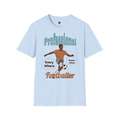 Footballer Unisex T-Shirt - Casual Sports Tee for Football Lovers