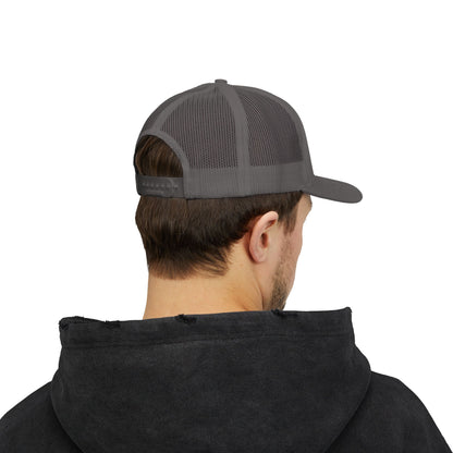 Work Hard Eagle Snapback Cap