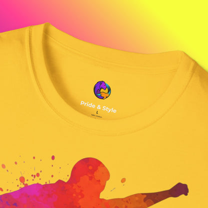Football Player Art Tee - Unisex T-Shirt