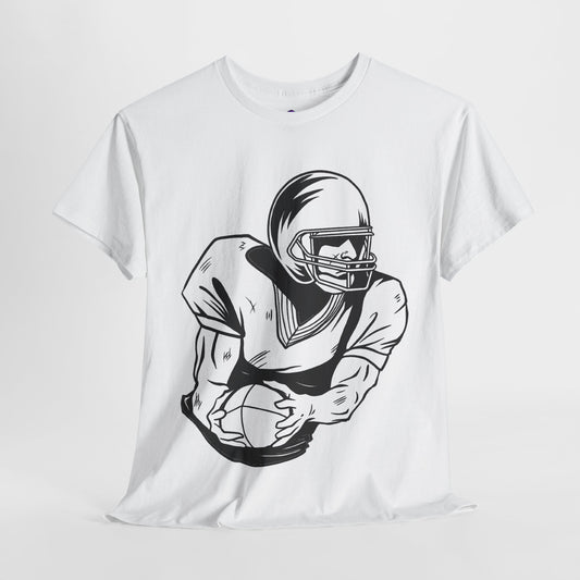 Football Graphic Tee, Casual wear.
