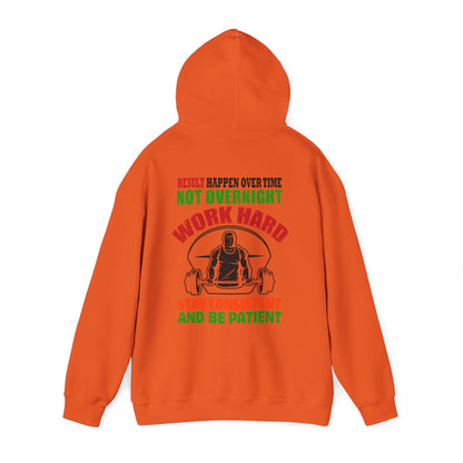 Motivational Hooded Sweatshirt for Fitness Enthusiasts, Unisex Heavy Blend Hoodie with Inspirational Quote, Gym Apparel, Workout [...]