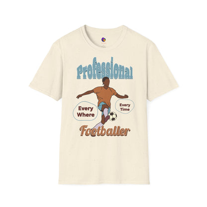 Footballer Unisex T-Shirt - Casual Sports Tee for Football Lovers